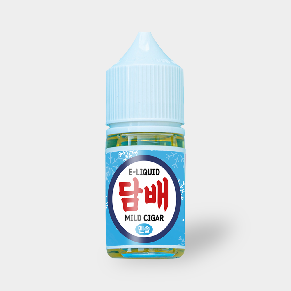 [리퀴드랩] 마일드시가 멘솔 입호흡 30ml